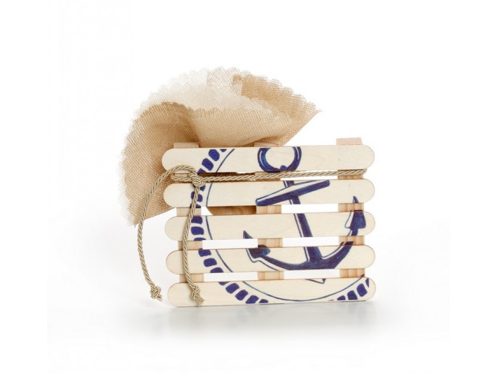 Παλέτα navy με άγκυρα